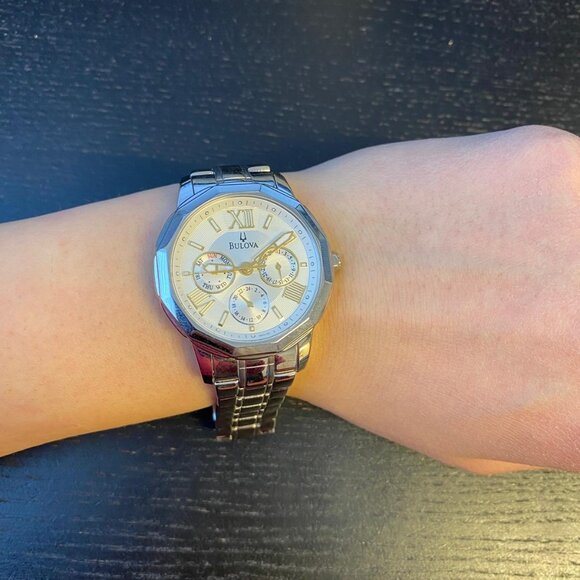 Bulova Sport Chronograph Stainless Steel Watch - Picture 5 of 5